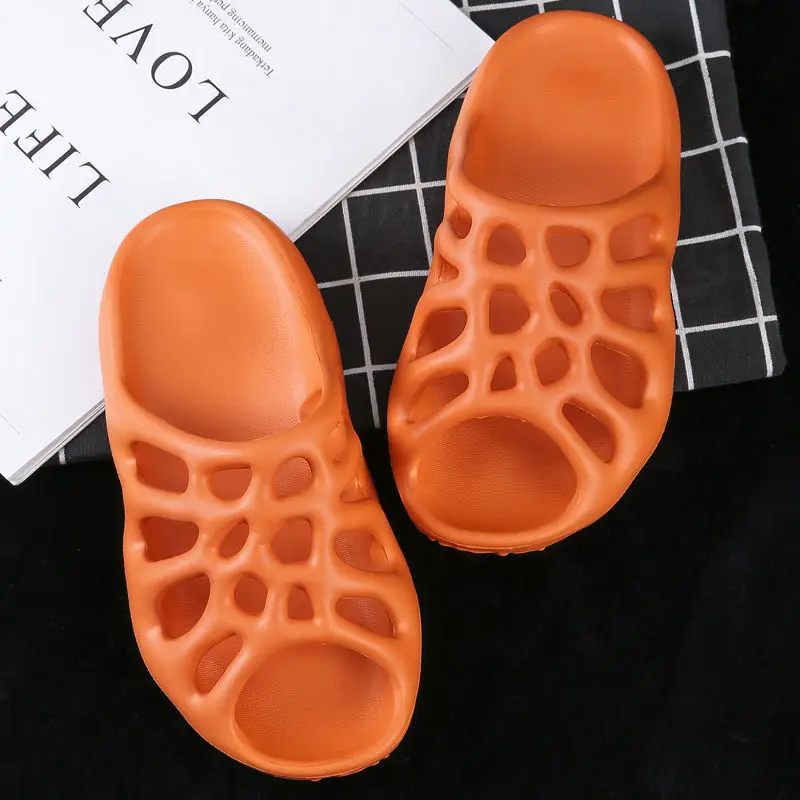 

Women Fashion Candy Color Peep Toe Comfort Summer Slippers Lady Casual Plus Size Spring Hollow Out Home Bathroom Slippers G6053b