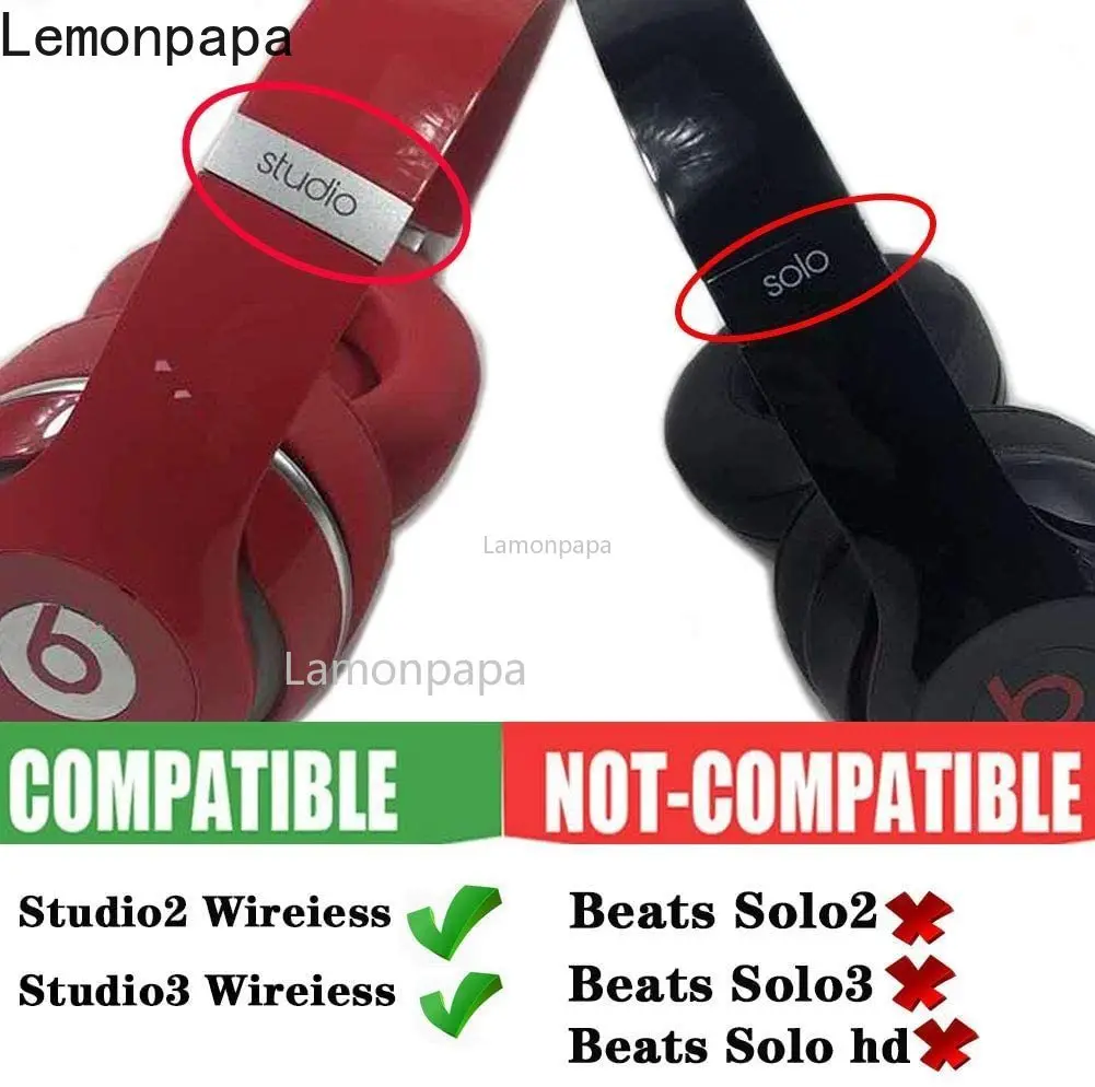 Replacement Matte Headband for Studio 3.0 Headphone Repair Part Headset Plastic Shell Beats Studio3 | Электроника