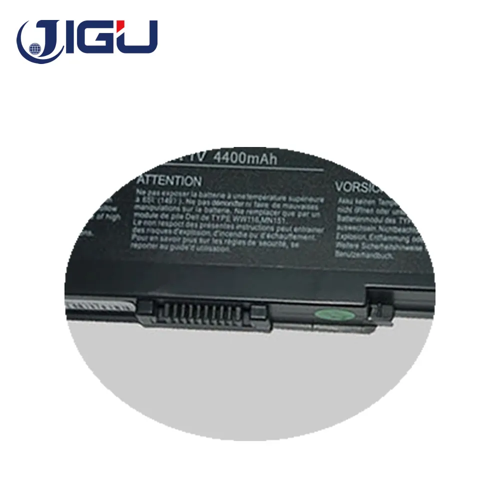 JIGU 6 ячеек 312 0543 0580 0584 0585 451 10516 10517 Аккумулятор для ноутбука Dell Inspiron 1420 Vostro 1400|battery for