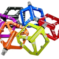 non slip mountain bike pedalsultra strong colorful cr mo cnc machined 916 sealed bearings for road bmx mtb fixie bike