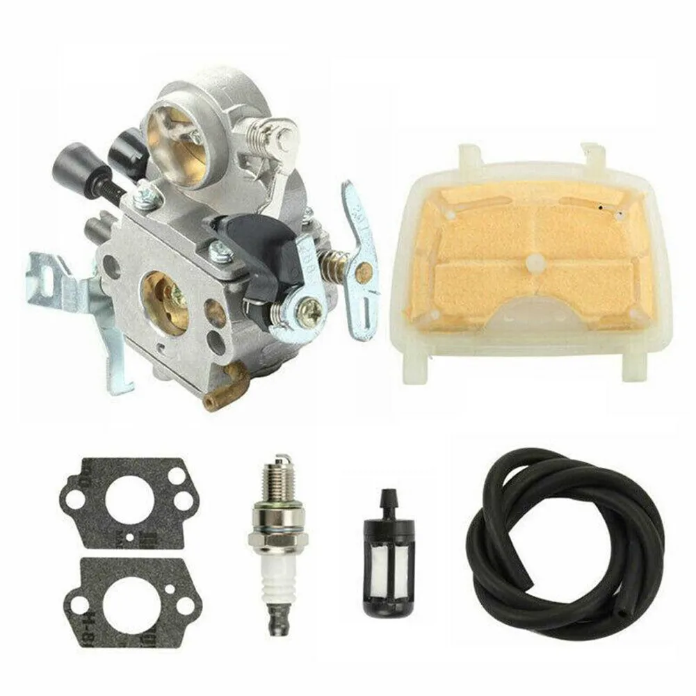 

Carburetor Set For Stihl MS171 MS181 MS211 ZAMA C1Q-S269 Carb Chainsaw Tools+Gaskets+ Fuel Filter+Spark Plug
