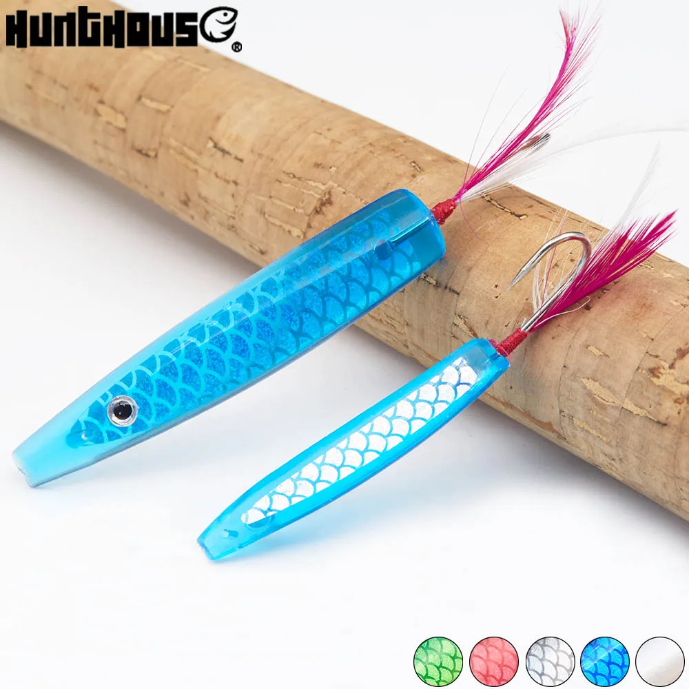 Hunthouse 6 шт./пакет Surf Yumizuno plasti Спиннеры ложка рыболовные приманки Троллинговые 45 мм