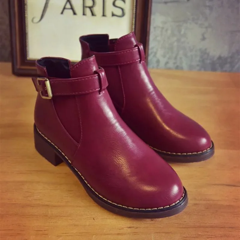 MoneRffi/осенние женские ботильоны на квадратном каблуке без застежки; женская обувь на высоком каблуке; тонкие туфли с острым носком; Повседневная модная женская обувь