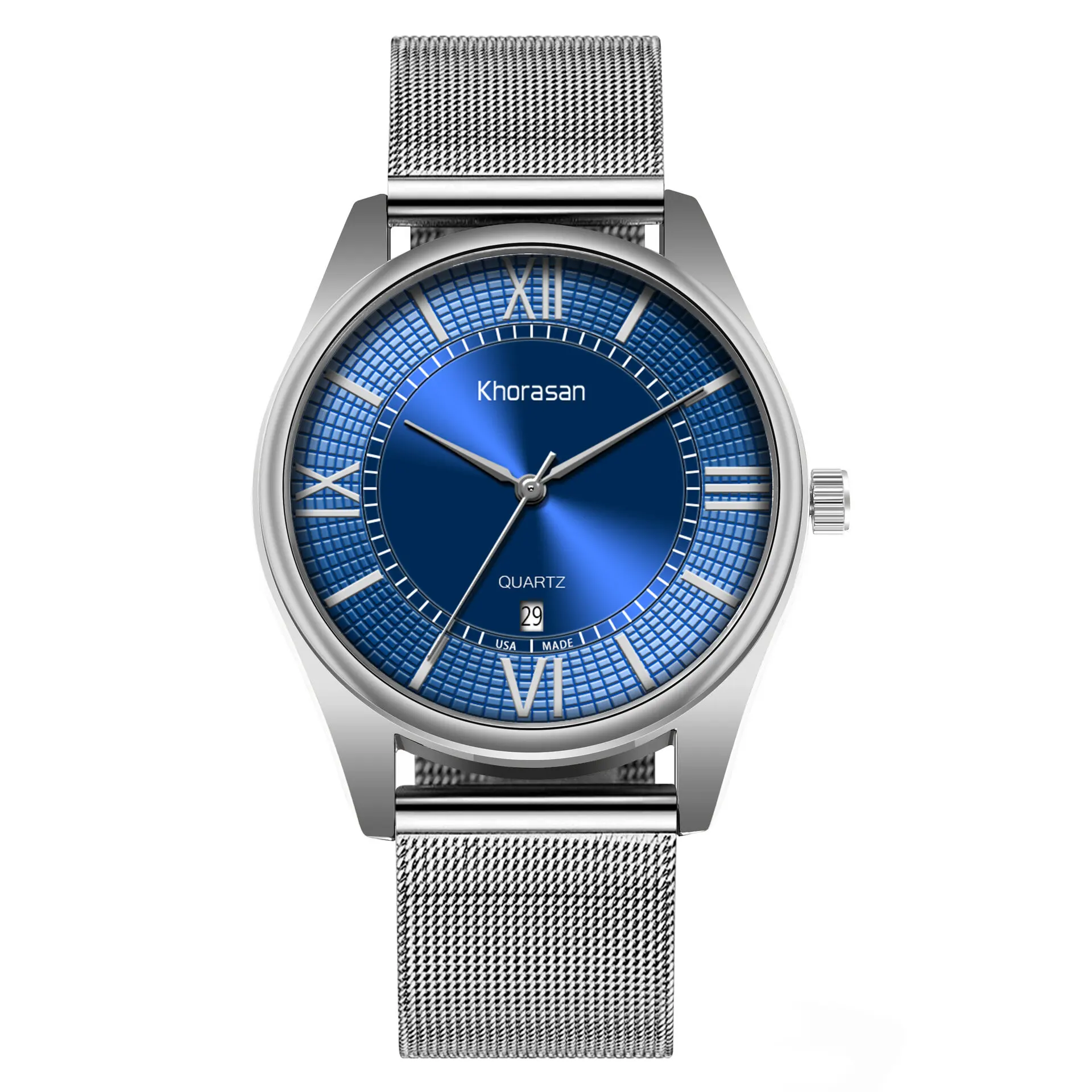 

Alloy Men Business Watch Decorated Pointer Calendar Quartz Watch Smartwatch Man Watches