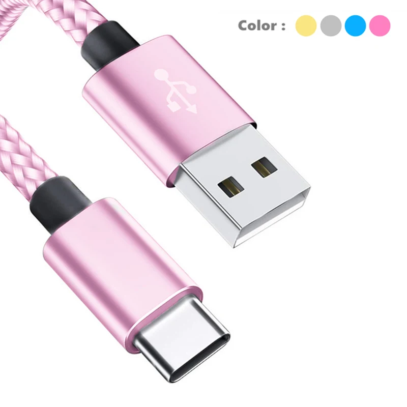 Зарядный кабель 0 20 м/1 м/2 м USB C для Samsung Galaxy Z Fold 2 Note Ultra 5G M31s A21s A51 S9 розовый зарядный