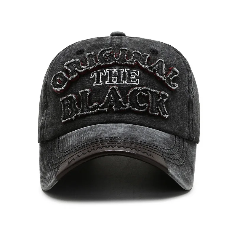 

2021 Summer Cotton Letter Baseball Cap Retro Outdoor Sport Caps Women Bone Curved Fitted Washed Vintage Dad Hats For Men Gorras