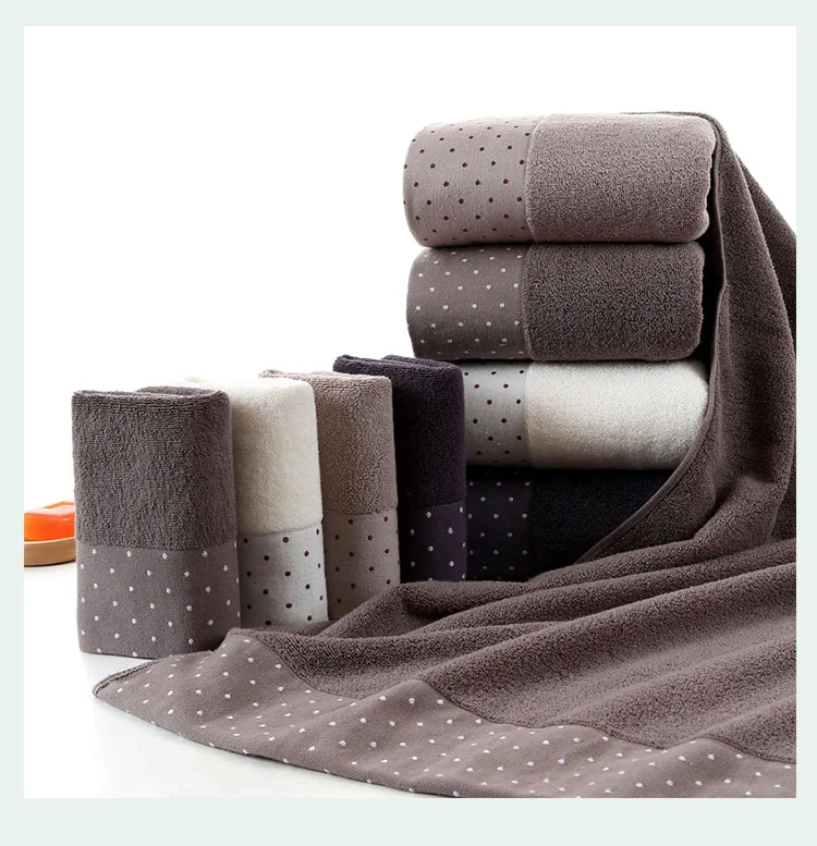 Утолщенное абсорбирующее квадратное банное полотенце из чистого хлопка с