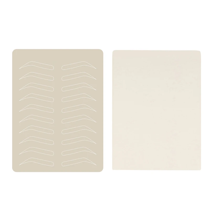 

Tattoo Practice Skin Sheet 5pcs/Lot white blank for Permanent Makeup Tattoo Needle Machine Supply Kit microblading accesorios