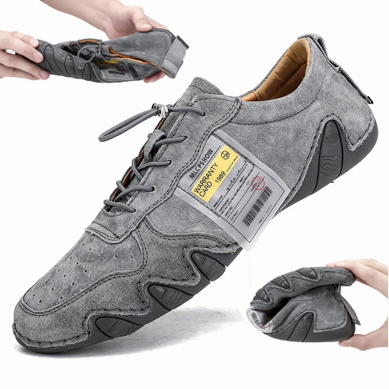 

Мужская повседневная обувь из натуральной кожи; Светильник; Мягкая удобная прогулочная обувь на плоской подошве; Мужская обувь лоферы; Боль...