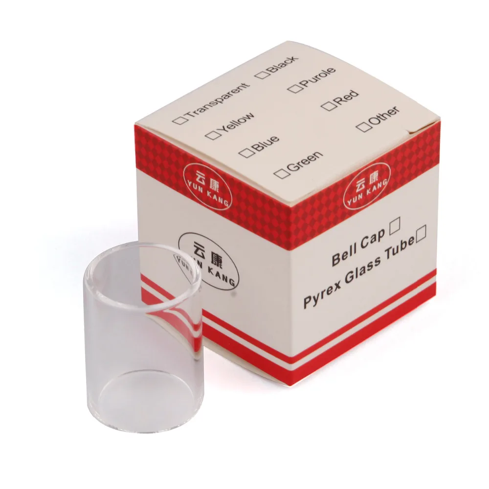 10 шт. запасная стеклянная трубка Yunkang Pyrex для мини стеклянной трубки MELO3 Melo