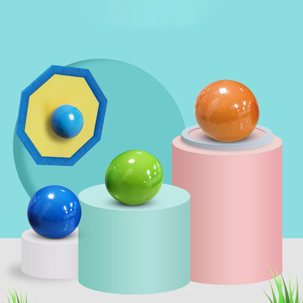 

4pcs Globbles Antistress Figet Toys Squishy Stress ball Decompression Fidget Toys Glow In Dark Relieve Stress Sticky Target Ball
