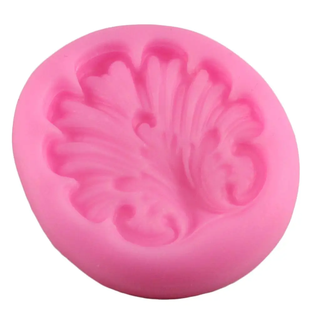 Барочные рельефные силиконовые формы для прокрутки ракушки торты инструменты