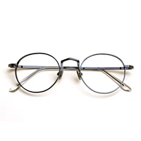 fashion round glasses frame for women 2022 optical womens eyeglasses frames vintage metal eyewear myopia prescription glasses