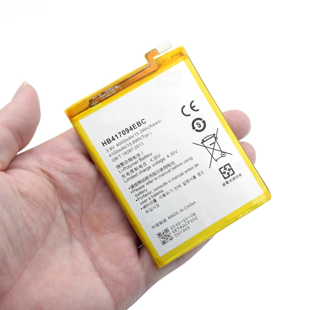 4100 мАч HB417094EBC аккумулятор для телефона Huawei Ascend Mate 7 MT7 L09 TL10 UL00 CL00 литий полимерная