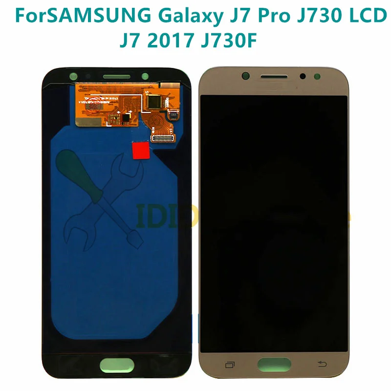 

Дисплей AMOLED для SAMSUNG Galaxy J7 Pro J730, ЖК-дисплей для SAMSUNG J7 2017, сенсорный экран, дигитайзер J730F 5,5 дюйма