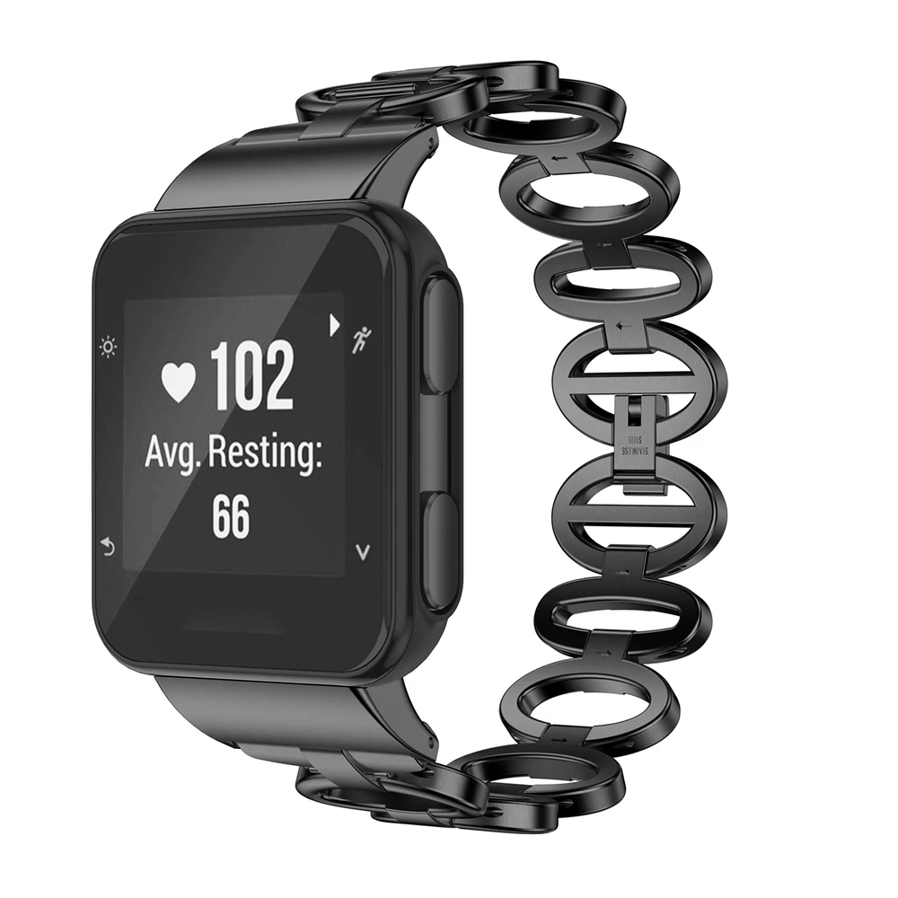 Браслет из нержавеющей стали для смарт-часов Garmin forerunner 35 30 22 мм | Электроника