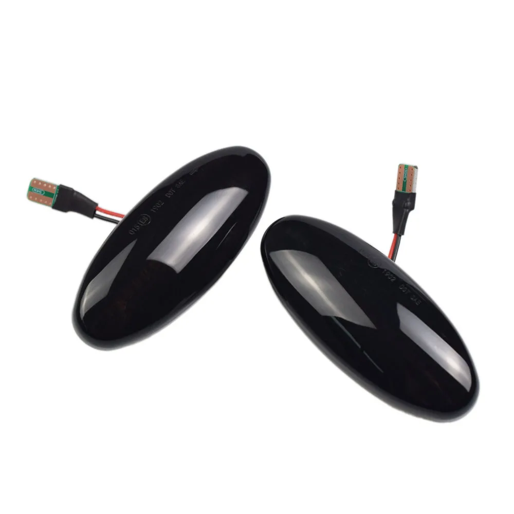 

2pcs Flowing Water Indicator LED Side Marker Turn Signal Light For Nissan Frontier 1998 1999 2000 2001 2002 2003 2004 2005
