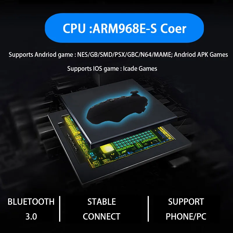 Беспроводной Bluetooth геймпад обновление ПДУ VR Управление Для Android джойстик игровой