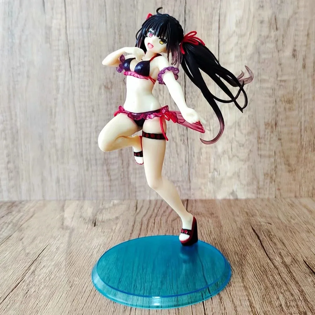 

Anime Date A Live II Tokisaki Kurumi Swimsuit Ver. PVC Action Figure Collectible Sexy Girls Model Toys Doll Gifts