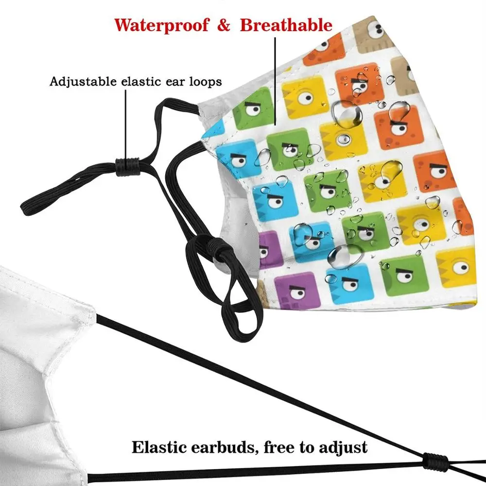 Миниатюрное Дерби: герои Маска сделай сам с фильтром от пыли для маленьких