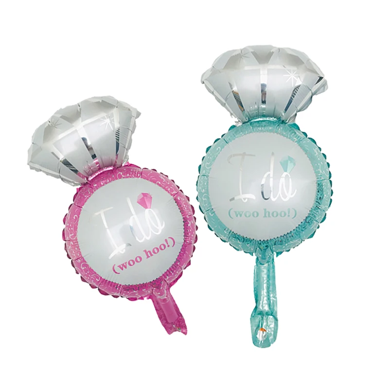 1 шт. мини АЛМАЗНОЕ КОЛЬЦО фольгированные шары День Святого Валентина Свадебный