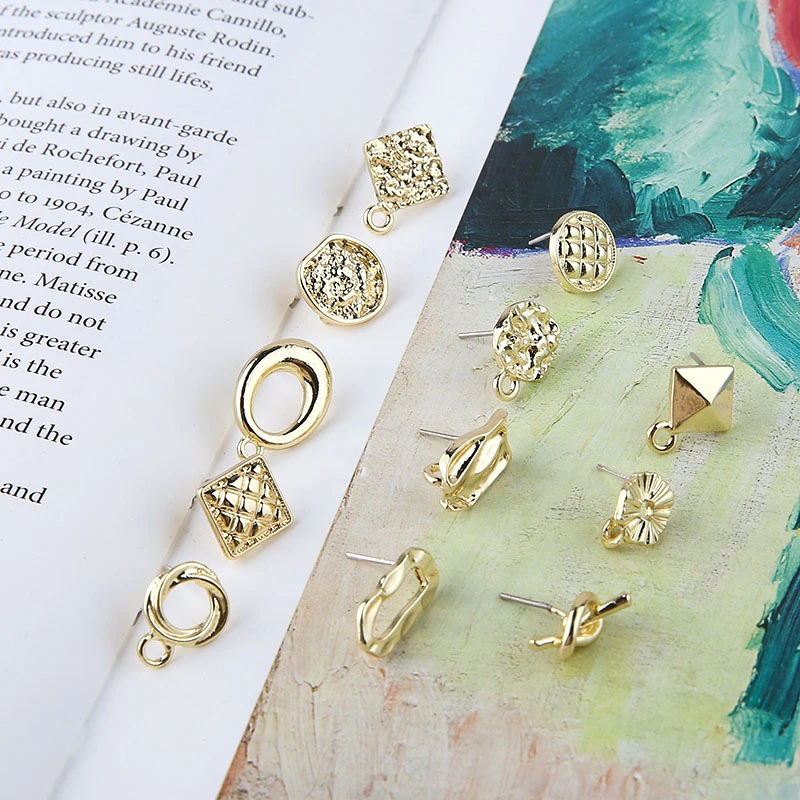  10 .|Серьги-гвоздики| |