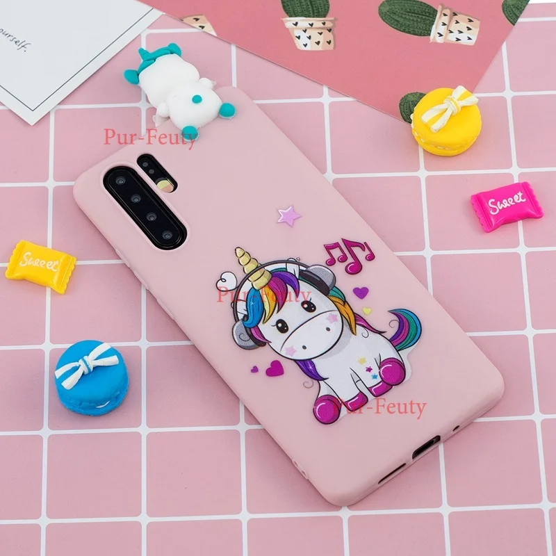 Чехол с мультяшными игрушками для Huawei P30 Pro женский силиконовый чехол милые куклы