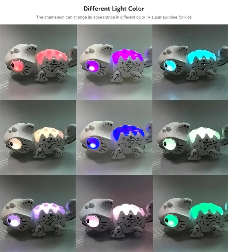

2020 NEW Remote Control Chameleon 2.4GHz Pet Intelligent Toy Robot For Children Kids Birthday Gift Funny Toy RC Animals