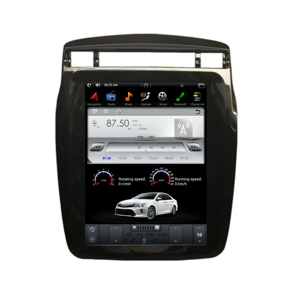 10.4&quot Tesla Type Android Fit For VW TOUAREG 2016 2017 2018 2019 Car DVD Player Navigation GPS Radio | Автомобили и мотоциклы