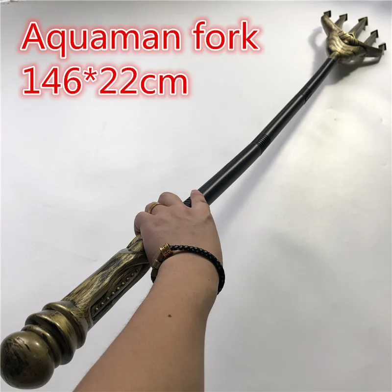146 см Косплей из фильма Aquaman Trident игрушка Артур Карри Orin оружие меч для мальчика
