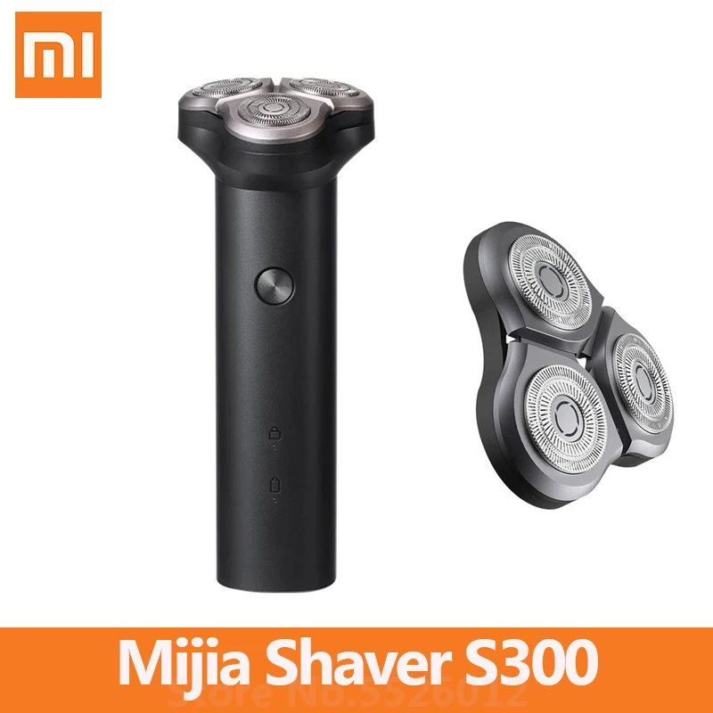 

Электробритва Xiaomi Mijia S300, водонепроницаемая, IPX7, с плавающей головкой, зарядка Type-C, триммер для сухого и влажного бритья