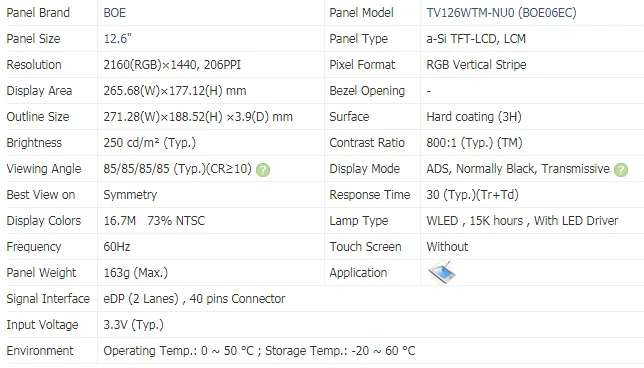 - 12, 6  2  1  ASUS Transformer 3 Pro T304UA T304U