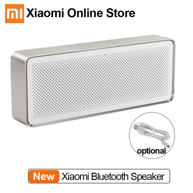 Bluetooth Колонка Xiaomi Mi высокое разрешение квадратная коробка колонка базовая 2