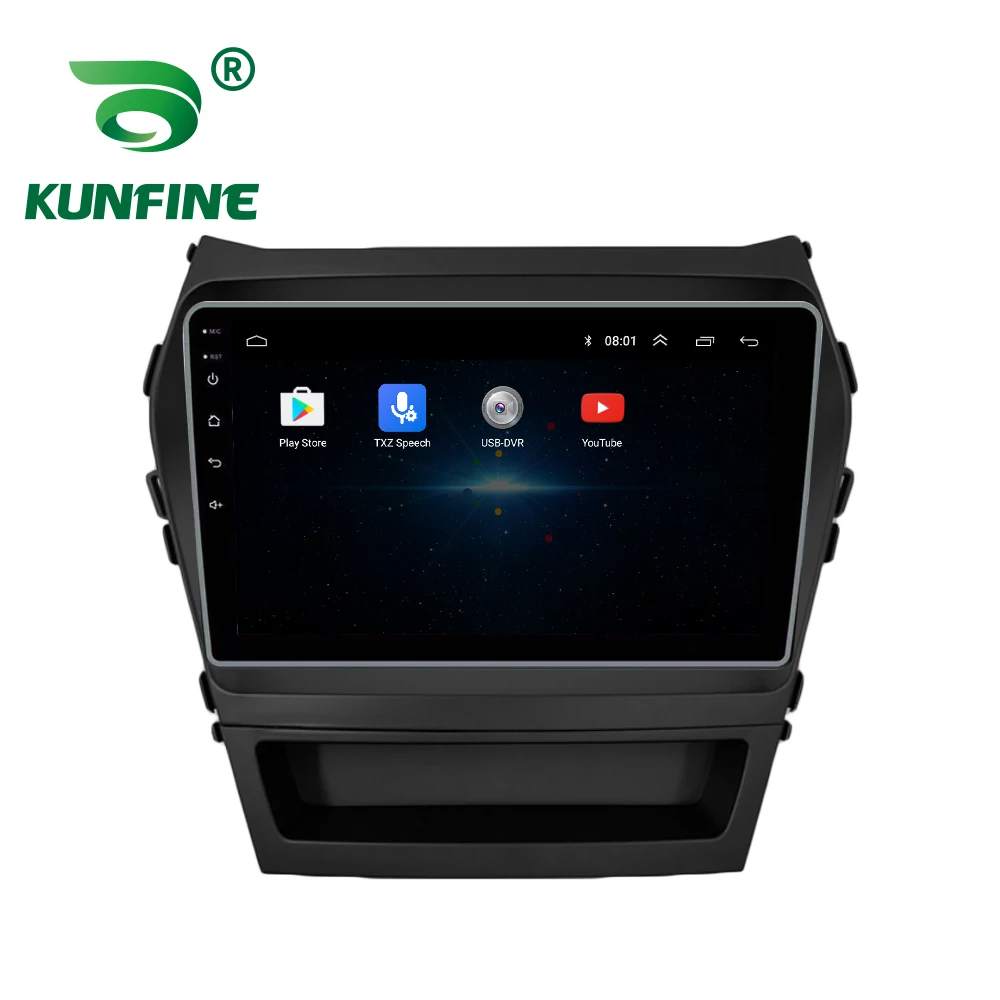 Автомагнитола для Hyundai IX45 Santafe 12-16 с восьмиядерным процессором Android 10 0 DVD