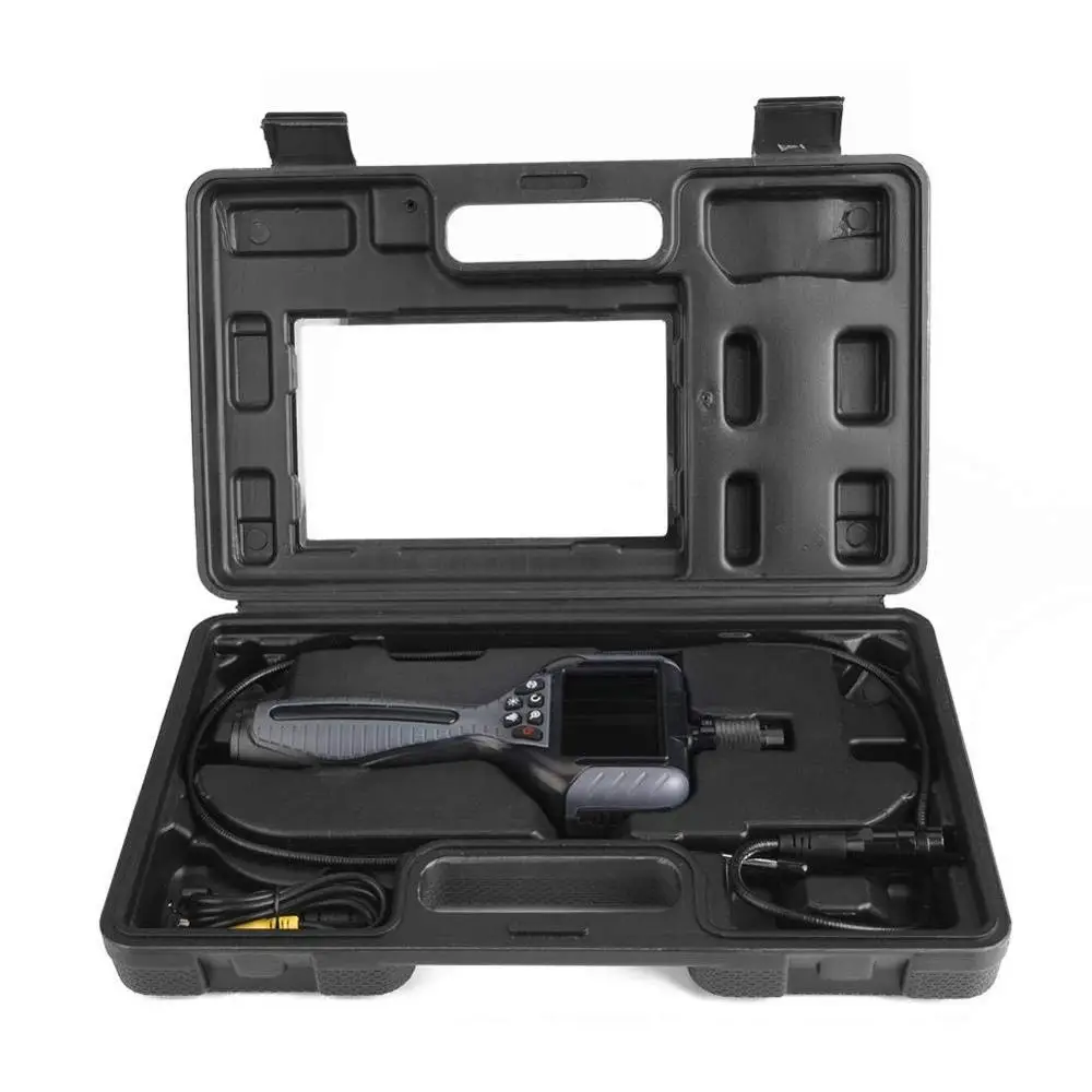 

Industrial Endoscope 5.5mm Underwater Borescope Car Inspection Flexible Drain Pipe Wire Micro Surveillance Camera with Screen