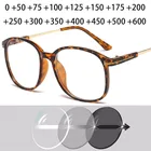 Большие квадратные очки для чтения унисекс, Оптическая лупа, очки, роскошные брендовые дизайнерские очки, + 50 + 100 + 150 до + 600