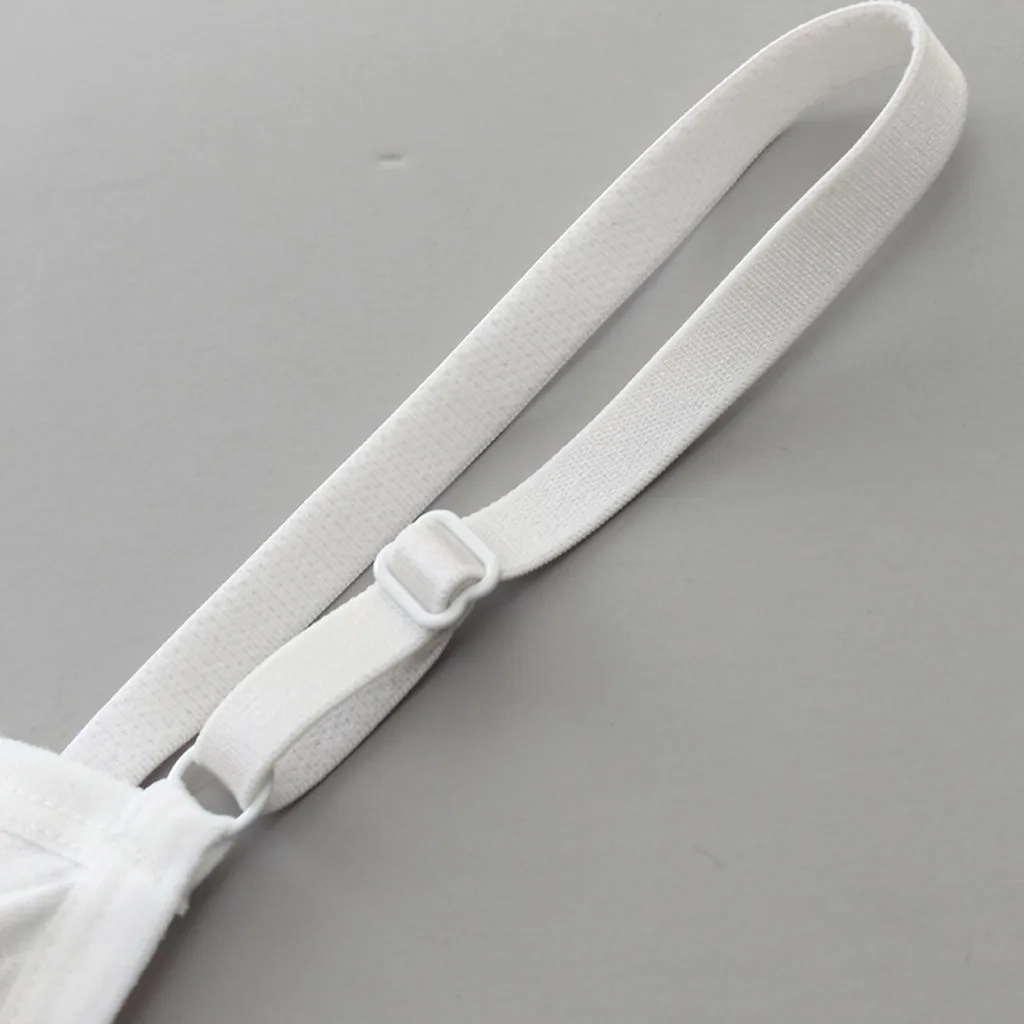 

Sexy Women's Thin Solid Color Wrap Chest Bra Vest Vest Underwear Bra