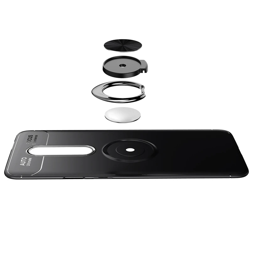 Чехол для OnePlus 6 7 6T Pro чехол s автомобильный магнитный держатель мягкий TPU