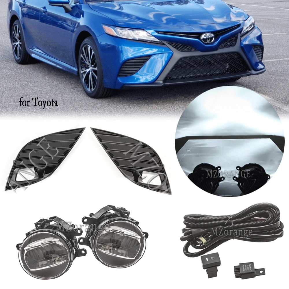 Противотуманные фары s светодиодные передние для Toyota Camry XSE SE 2018 2019