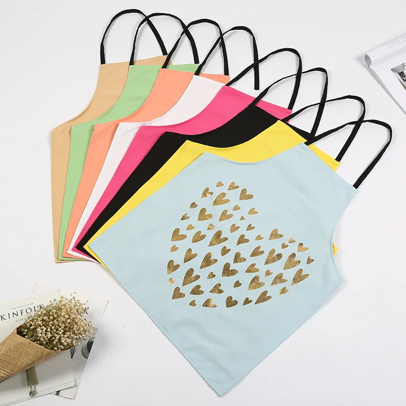 1 шт. Бронзовый Шаблон ресниц Фартук из хлопка для взрослых нагрудники домашнего