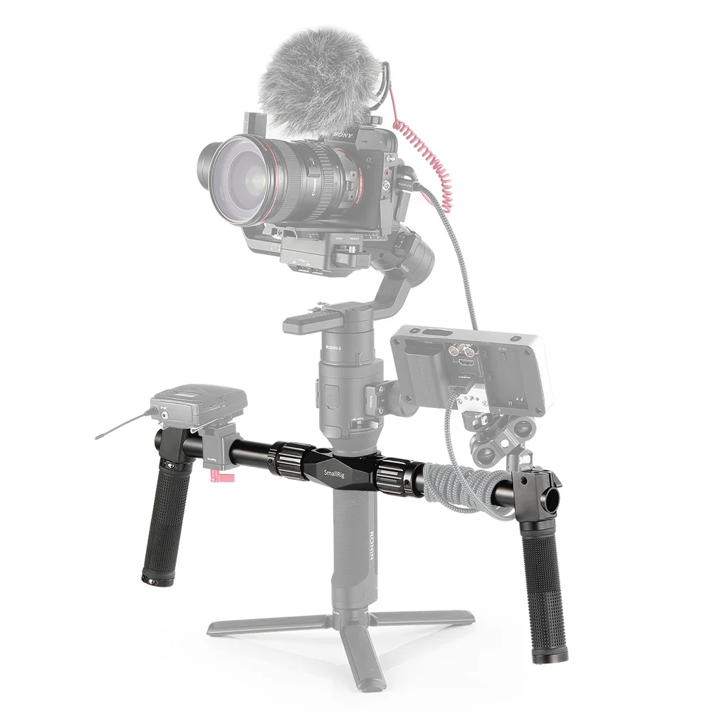 SmallRig DSLR камера Rig двойная рукоятка для DJI Ronin S/для Ronin SC Gimbal светильник стабилизатора вес 2250