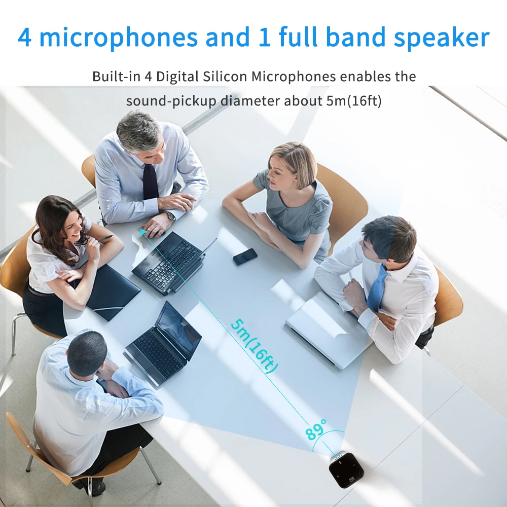 CM1000 Face Auto Tracking Webcam with mic and Speaker 3 in 1 USB PC Laptop Streaming Web Camera for Video Conferencing Calling | Компьютеры