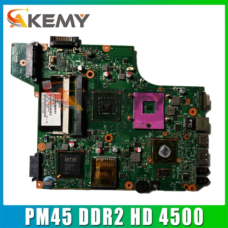 

PN 1310A2262202 SPS V000175110 6050A2262201-MB-A02 Main board For toshiba Satellite L510 laptop motherboard PM45 DDR2 HD 4500