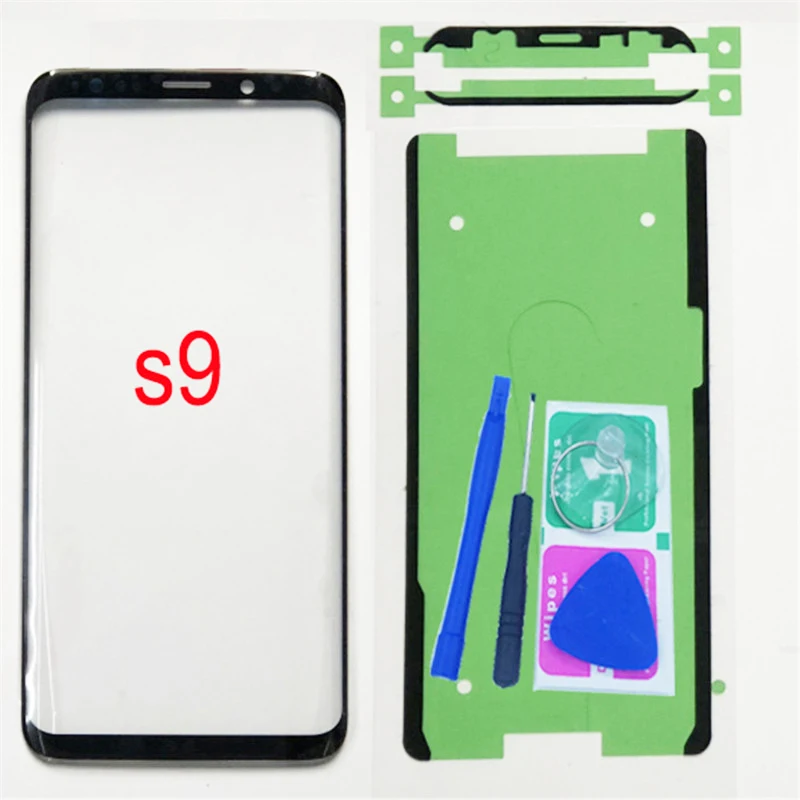 

For Samsung Galaxy S9 G960 G960F Original Phone Front Outer Glass Panel For Samsung S9 Plus G965 G965F Touch Screen Replacement
