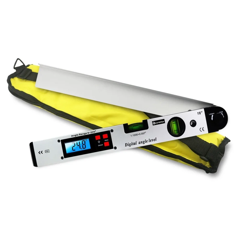 

Digital Goniometer Electronic Protractor 225 degree Angle Finder 400mm Level Measuring Gauge Meter Inclinometer Ruler
