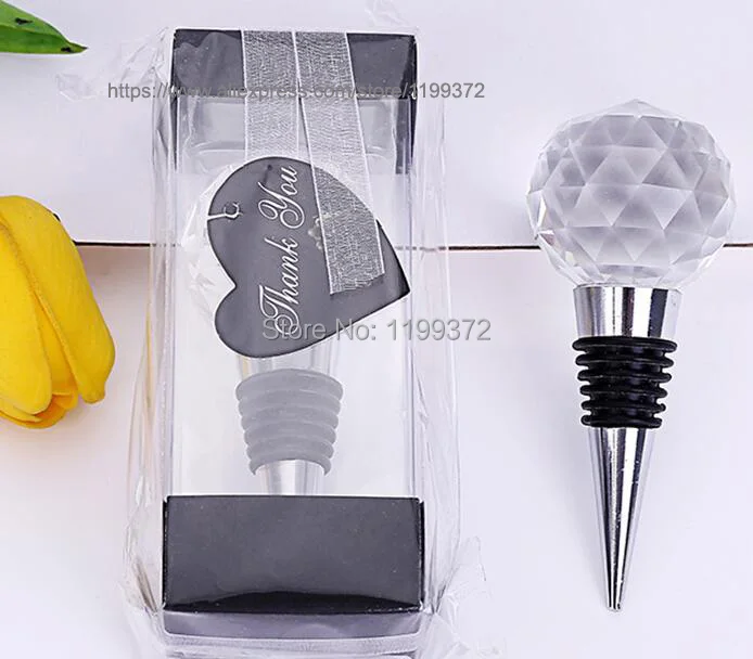 200 шт хрустальный круглый шар дизайн бутылки вина пробки для свадебной вечеринки