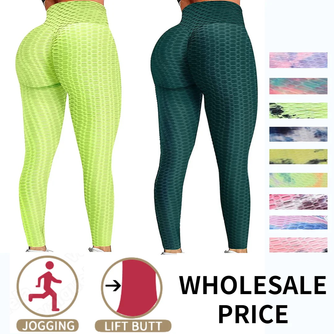 

S-XL Seamless Yoga Pants Women Leggings For Fitness Push Up High Waist Workout Tights Sport Woman Scrunch Tights Leggings