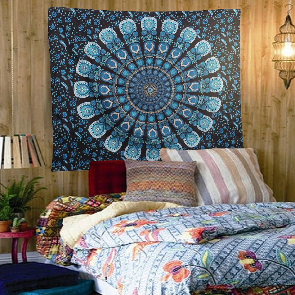 

Bohemian Tapestry Wall Hanging Decor Towel Yoga Mat Blanket