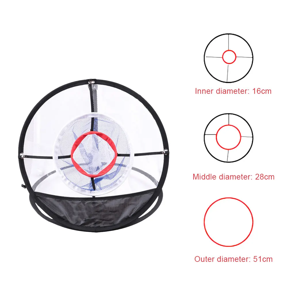 Тренировочная сетка для гольфа, выдвижная сетка для тренировок в помещении и на открытом воздухе от AliExpress WW