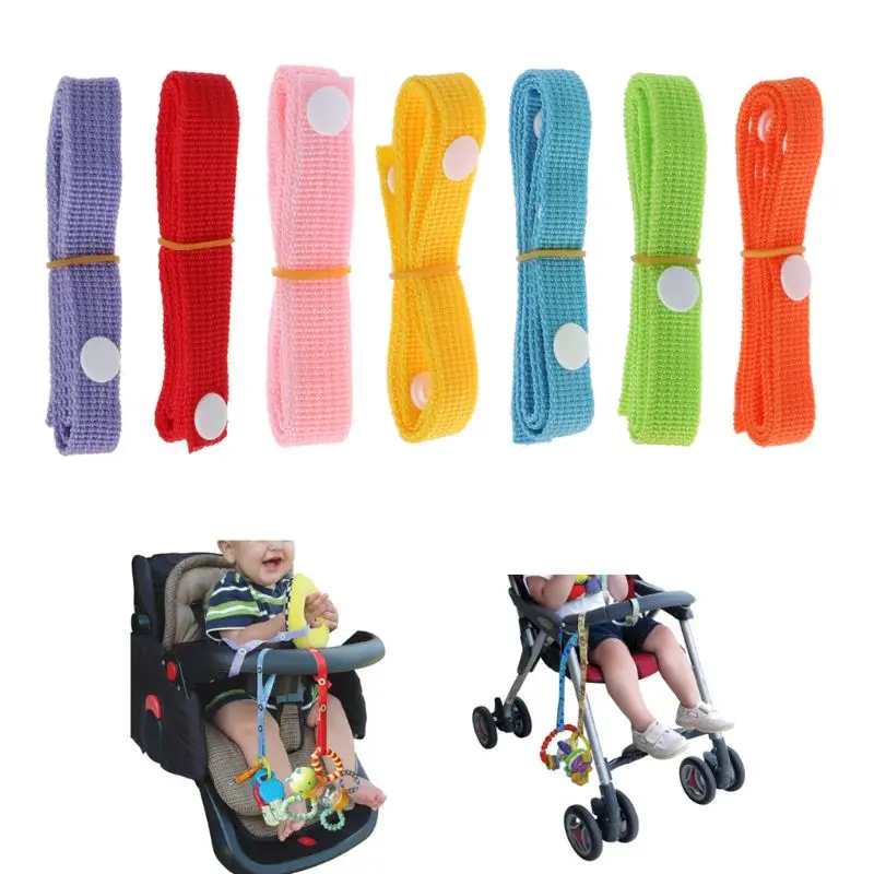 

Baby Anti-Drop Hanger Belt Holder Toys Stroller Strap Fixed Car Pacifier Chain Baby Stroller Accessories Anti-lost Belt